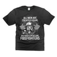 thumbnail image 2 of Mens Firefighter T-shirt Firefighter Funny Saying T-Shirt Firefighter Gift Ideas Shirt For Men (4X-Large Navy Blue), 2 of 6
