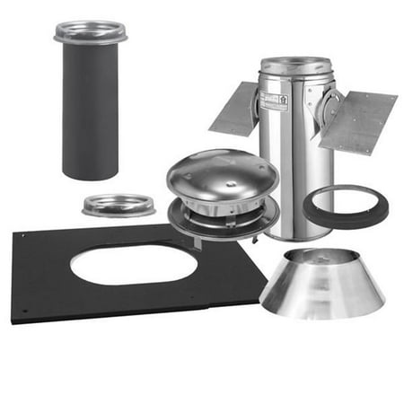 - Selkirk Corporation 6T-PCK 6 Inch Ultra-Temp Pitched Ceiling Support Kit Stainless