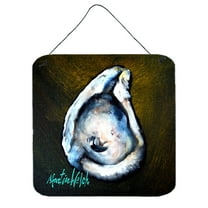 Carolines Treasures MW1317DS66 Brown Eye Oyster Wall or Door Hanging Prints 6x6 multicolor