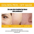 thumbnail image 3 of Ganfancp Gold Peel Off Mask 24K Gold Face Mask Antiaging Gold Face Mask para Hidratar Elimina Puntos Negros Reduce Líneas Finas y Limpia Poros Liquidación Ventas Hoy Ofertas Prime 1* Mascarilla, 3 of 7