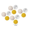 thumbnail image 4 of JUNWELL 100Pcs Ocean Balls  Thickened Eco-friendly Smooth Reusable Bite-resistant Hand-on Ability Macaron Color Pit Balls Kindergarten Toy, 4 of 10