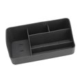 thumbnail image 3 of Organizador de maquillaje de escritorio, organizador de maquillaje de 5 rejillas, caja de almacenamiento de maquillaje con rejilla, caja de almacenamiento de cosméticos, apariencia llamativa, 3 of 12