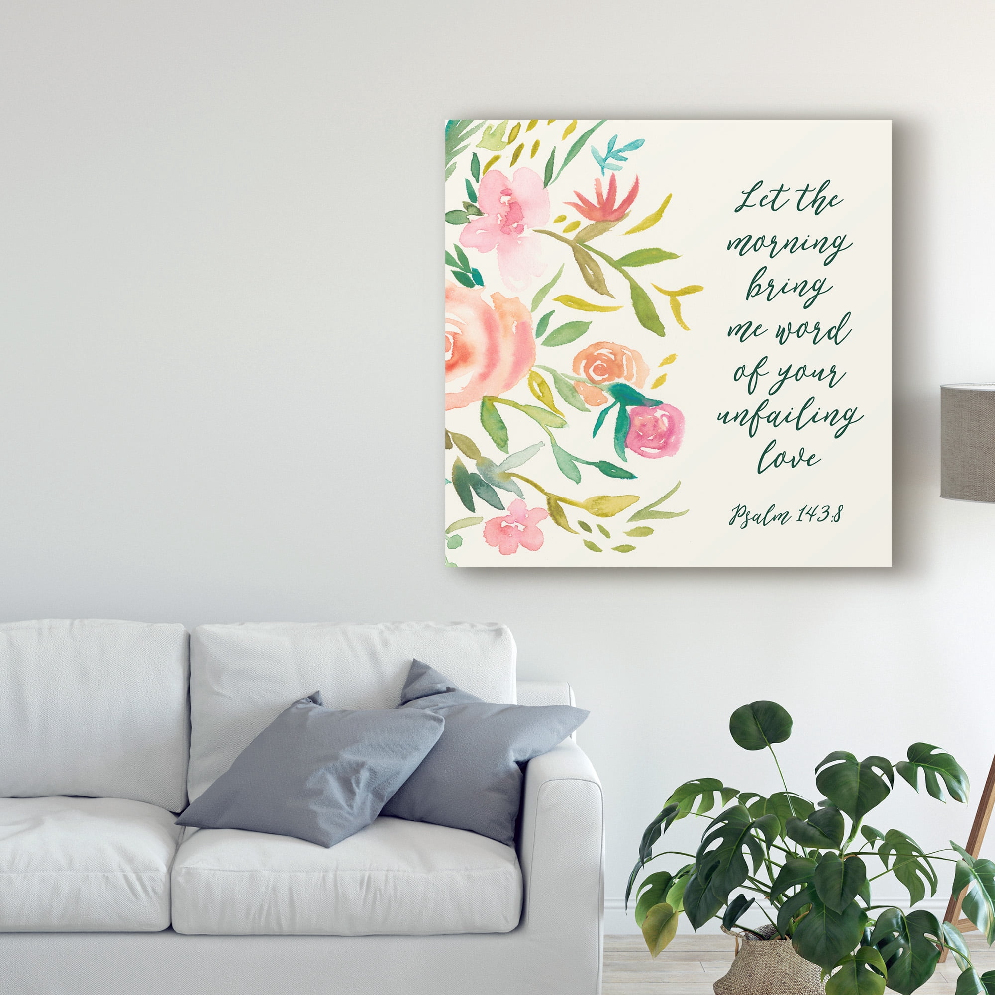 Trademark Fine Art 'Grace Upon Grace II' Canvas Art by Studio W