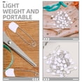 thumbnail image 5 of 60 Pcs Infant Diaper Safety Pins White Zinc Alloy Clothing Pins for Diapers and Child Use, 5 of 5