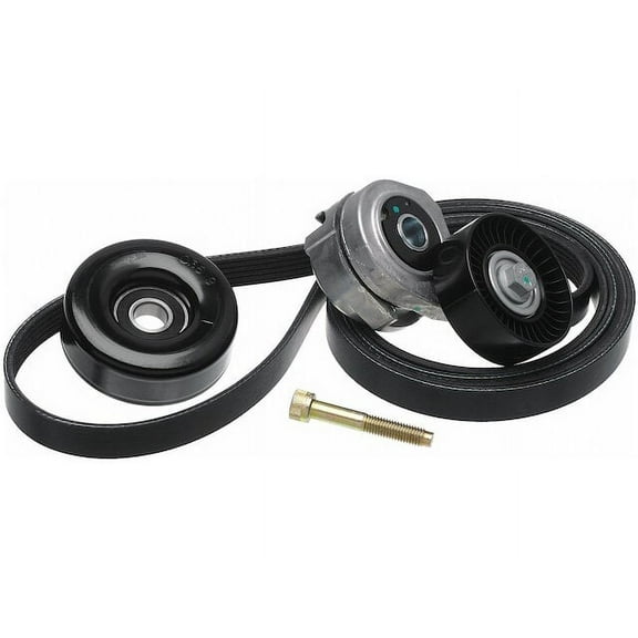 Serpentine Belt Drive Component Kit - Compatible with 2001 - 2007 Ford Taurus 2002 2003 2004 2005 2006