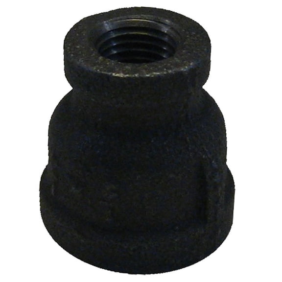 Black 1/2"x3/8" Bell Reducer