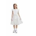 thumbnail image 5 of Arshiner Girls' Special Occasion Dresses Summer Formal Wedding Party DressWhite Teen Size 14-16, 5 of 8