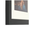thumbnail image 5 of ArtToFrames Collage Photo Picture Frame with 1 - 5x5 and 4 - 3x3" Openings, Framed in Black with Chantilly and Black Mats (CDM-3926-65), 5 of 8