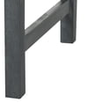 thumbnail image 7 of Safavieh Montclair Indoor/Outdoor Modern Acacia Bench with Cushion, 7 of 7
