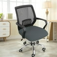 thumbnail image 5 of Elastic Stretch Office Chair Covers Super Fit Polyester Slipcovers for Computer Desk Chairs, Anti-Dust Removable Washable Seat Protector Cover for Home Office Kitchen Dining Furniture, 5 of 6