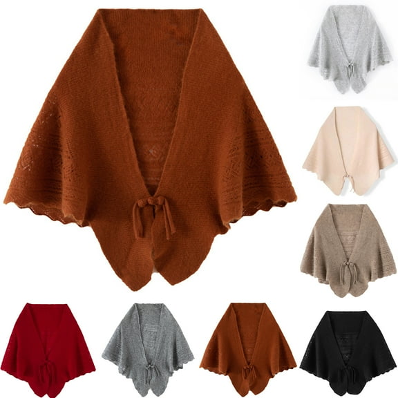 Inglocry Pashmina Shawl Wraps for Women Solid Button Shawls Wraps Cardigan Cape Shoulder Top Sweater Shawls Gray 23 In