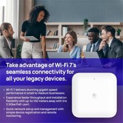 EnGenius ECW520 Cloud Managed 2x2x2 Indoor Tri-Band Wi-Fi 7 Access Point
