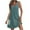 Olive Green, variant on Lovskoo 2024 Women's Casual Sundress with Pockets Summer Boho Beach Dress Color Block T-Shirts Dress V Neck Loose Tank Dresses Light Blue L