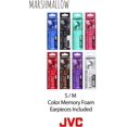 thumbnail image 2 of Auriculares JVC Marshmallow Memory Foam con micrófono HAFX38MA, color azul, 2 of 9