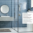 thumbnail image 2 of Moen N214R0BLC Nebia by Moen Spa Shower Rainshower, Matte Black/Chrome, 2 of 5