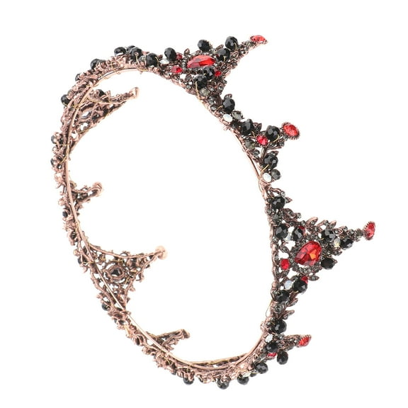 UKCOCO Bridal Headpiece Wedding Accessory Red Colored 1Pc