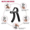 thumbnail image 5 of FitBeast Funny Hand Grip Strengthener Workout Kit (5 Pack) Forearm Grip Adjustable Resistance Hand Gripper, Finger Exerciser, Finger Stretcher, Grip Ring, 5 of 17