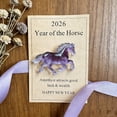 thumbnail image 3 of 2026 Horse Decorative Item - Elegant Wall Ornament for Home & Office, Gift Idea, Versatile Festive & Everyday Decor, Positive Symbolism Purple, 3 of 6