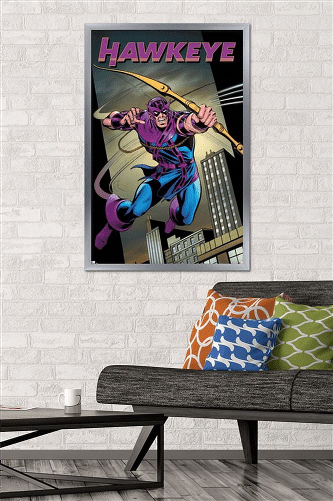 Marvel - Hawkeye - Hawkeye Freefall #1 Wall Poster, 22.375" x 34", Framed