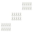 thumbnail image 2 of ZheElen 10pack/lot Metal Key Chain Snap Hooks - Accessories For Personalized Keychain Is Low Bright silver 3Set, 2 of 6