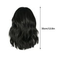 thumbnail image 3 of Wig with Bangs, Wigs for Women, Europe And The United States Wig Center Parted Long Curly Hair Female High Temperature Silk Head Covering, 3 of 9