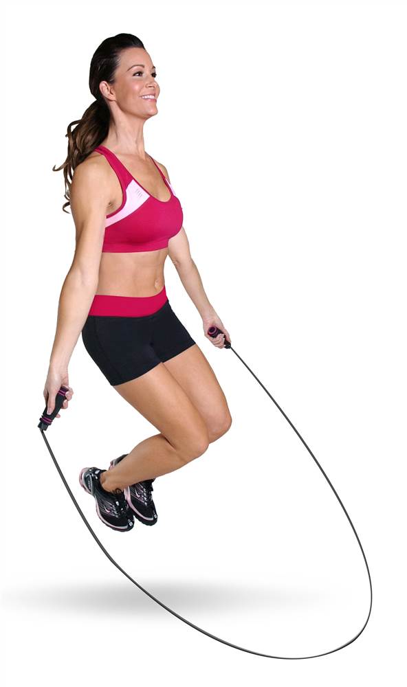Tone Fitness Adjustable Weighted Jump Rope 
