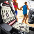 thumbnail image 4 of POLERO Geometric Print Bucket Seat Cover, Waterproof Microfiber Terry Cloth, Non Slip Washable for Van Sedan and Daily Driving, 4 of 7