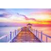 thumbnail image 1 of Cuadros Decorativos 5D bricolaje completo taladro diamante pintura puesta de sol paseo marítimo punto de cruz bordado pedrería mosaico Kits DQrwqpou Nuevos Originales, 1 of 6