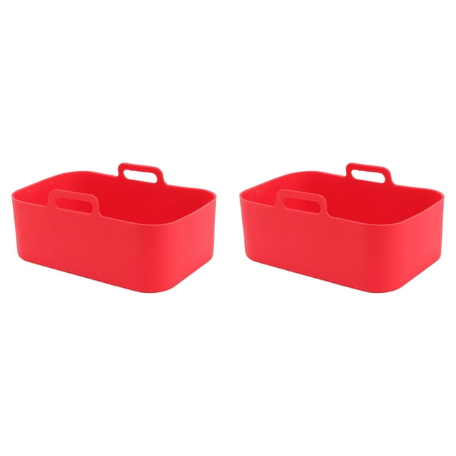 Fryer Silicone Liner Non Stick Fryer Silicone Basket Less Oil More Crispy with Brush for Cooking Accessories ANGGREK Otros