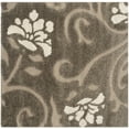 thumbnail image 6 of SAFAVIEH Florida Davin Floral Shag Runner Rug, Smoke/Beige, 2'3" x 8', 6 of 8