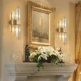 thumbnail image 2 of French crystal wall lamp, glass decorative lamp for living room, bedside, corridor, staircase (E14), 2 of 4