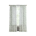 thumbnail image 2 of Martha Stewart Kensington Garden Print Curtain Panel Pair, Forest Green, Pole Top, Light Filtering, Indoor, Adult, 2 Piece Set, 37" x 95", 2 of 5