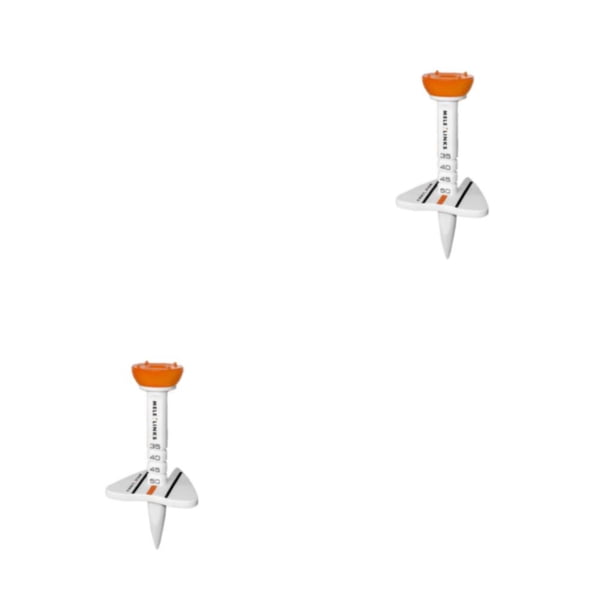 Advancent Portátil Golfs Ball Tee Holder Altura ajustable Regalo Golfs Impermeable Mini Golfing Stud Ayudas Accesorio Bolas Clavo Type2 NO2