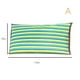 thumbnail image 3 of Fence Mesh Outdoor Sunny Shade Cloth, Pergola, And Backyard Patio Sunshade With Protection, Heat Material, Reinforced Grommets（（Four Color Stripes）, 3 of 7