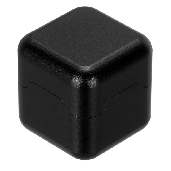 Uxcell Billiard Magnetic Chalk Holder Aluminum Pool Chalk Holder Billiards Cue Chalk Tip Case Black