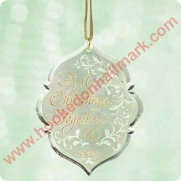 Hallmark Ornament 2003 Our First Christmas Together
