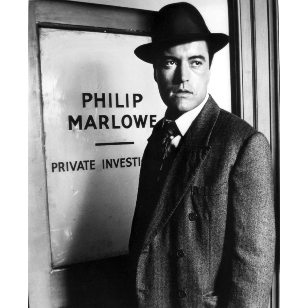 Publicity still of Powers Boothe in Philip Marlow Private Eye Photo Print (8 x 10)