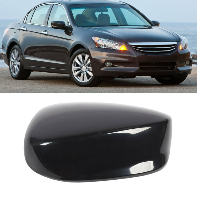 Black Shockproof Scratch Proof Stylish Rearview Mirror Housing Cap for US Vehicles