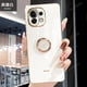 thumbnail image 3 of Luxury Ring Holder Case For Xiaomi Mi 11 Lite 5g Ne 11lite 4g 11t Pro Plating Square Silicone Stand Cover Xiomi Mi11 T Xiaomi11, 3 of 5