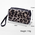 thumbnail image 4 of Bolsa de almacenamiento de cosméticos de leopardo portátil, organizador de lavado de maquillaje para mujer (estilo 1) Likrtyny Para Estrenar, 4 of 9