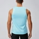 thumbnail image 5 of pstuiky Camiseta sin mangas para hombre, Chaleco deportivo informal sin mangas para hombre, de color liso, para verano, para hacer ejercicio, correr y entrenar Camisas para hombres xxl, 5 of 9