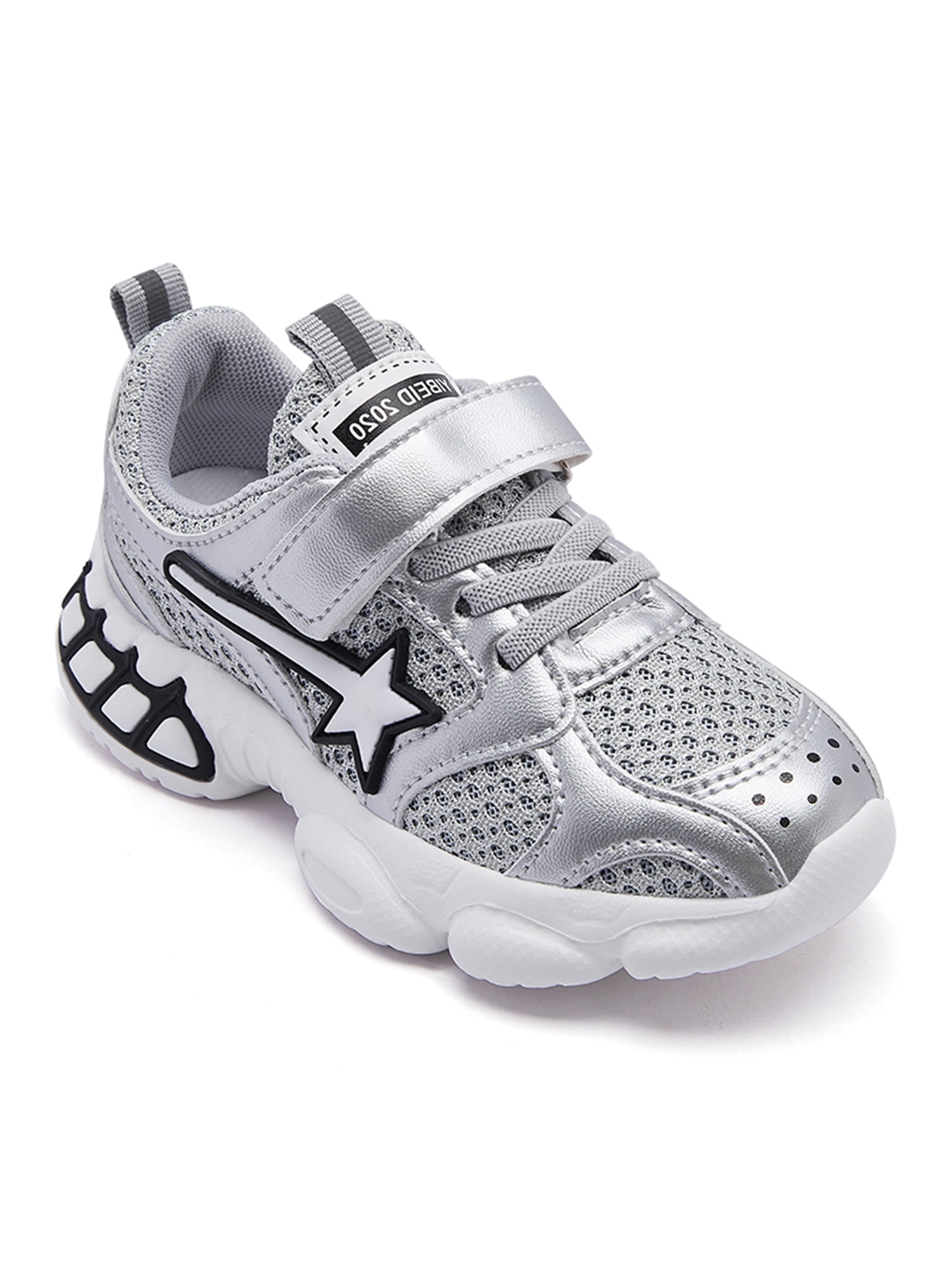 koppu Boys Girls Sneakers Lightweight Breathable Strap Tennis Shoes for Running Walking for Toddler/Little Kid/Big Kid 