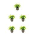thumbnail image 1 of Decodeary Green Eco-friendly Artificial Money Tree In Pot Long-lasting Durability Realistic Appearance yellow babysbreath 5Set, 1 of 6