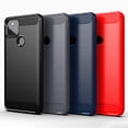 thumbnail image 4 of PANDACO Navy Brushed Metal Case for Google Pixel 5, 4 of 4