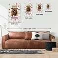 thumbnail image 5 of Back to School Cute Bullmastiff Vertical Matte Canvas Poster Dog Lover Wall Art Home Decor - 13010, 5 of 5