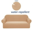 thumbnail image 3 of 1 Sofa Cover Jacquard Stretch Sofa Slipcover Non Slip Couch Cover Sofa Size Ivory Sofa Cover, 3 of 3