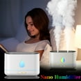 thumbnail image 1 of Humidificateur Grande Capacité 1000 ml à Double Buse Lumière Colorée, Pulvérisation 50 Ml/h 3 W Alimenté par USB Brume Réglable, Filtre Haute Densité Chambre Bureau Purificateur d'Air de Bureau Hydratant Cadeau, 1 of 9