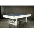 thumbnail image 3 of Empire USA - Agriturismo Slate Pool Table W/Premium Billiard Accessories (8FT, Whitewash), 3 of 10