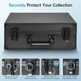 thumbnail image 3 of Toploader Storage Box for 3"x4" 35pt Rigid Cards, Holds 600+ Toploaders, Sports Card Storage Case Organizer, Trading Card Storage Box with Lock, 3 of 9
