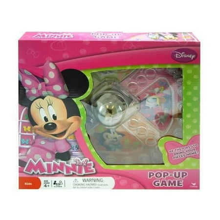 Minnie Mouse Pop-Up Game Board Games Educational Early Development Learning Activity Center Training Enhance Motor Skills Toys for Kids Toddlers Preschool Pre-Kindergarten 2 - 4 Player (Best Educational Games For Kindergarten)
